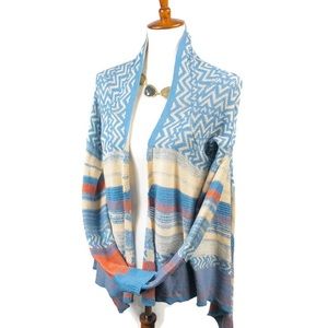 NEW Knit Waterfall Cardigan Open Front Sweater
